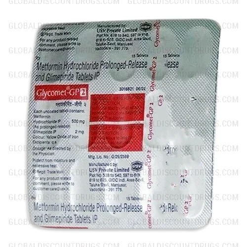 Buy Glimepiride-Metformin-2mg-500mg-strip online