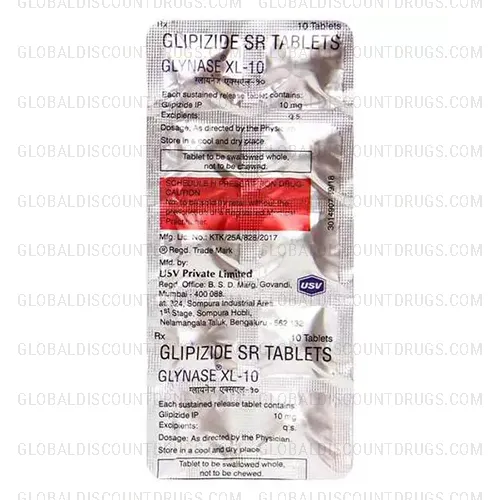 Buy Glipizide XL 10mg strip online