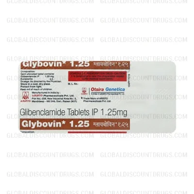 Buy Glyburide-Glibenclamide-1.25Mg-strip online