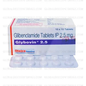 Buy Glyburide-Glibenclamide-2.5Mg online