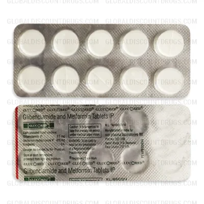 Buy Glyburide-Glibenclamide-Metformin-2.5mg-400mg-strip online