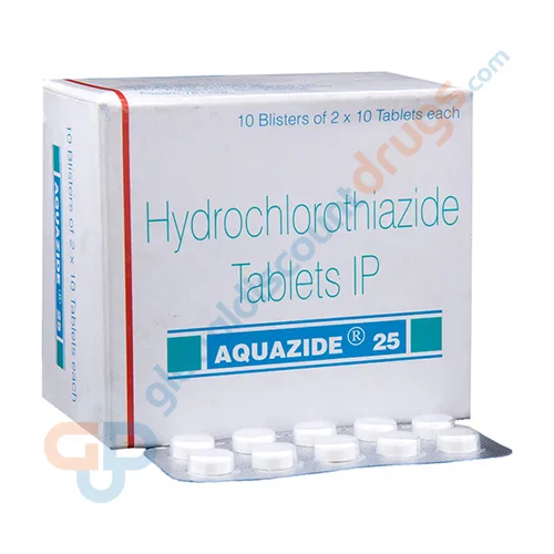 Buy Hydrochlorothiazide 25mg tablet online