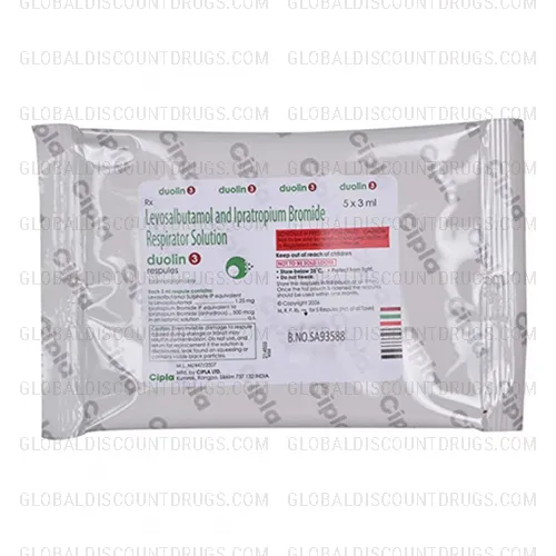 Buy Ipratropium Bromide Albuterol Salbutamol 500mcg 1.25mg (Soln) 2.5ml sachet online