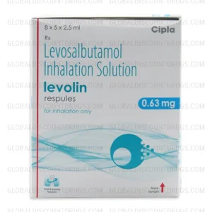 Buy Levalbuterol-Levosalbutamol-0.63mg-2.5ml online