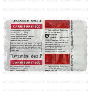 Buy Levocarnitine-500mg-strip online