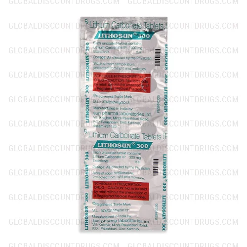 Buy Lithium-300mg-strip online