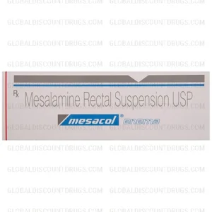 Buy Mesalamine-Mesalazine Enema Rectal Suspension 4Gms-60Ml online