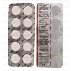 Metformin 500mg tablets