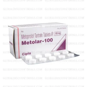 Metoprolol 100mg tablets