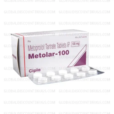 Metoprolol 100mg tablets