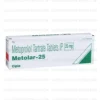 Metoprolol 25mg tablets