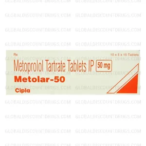 Metoprolol 50mg tablets