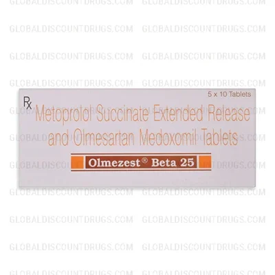 Metoprolol Olmesartan 25mg/20mg
