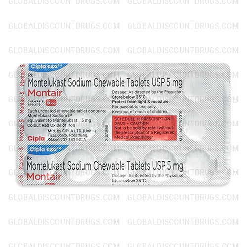 Buy Montelukast-5mg-strip online