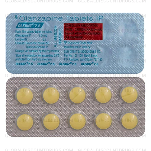 Buy Olanzapine 7.5Mg strip online