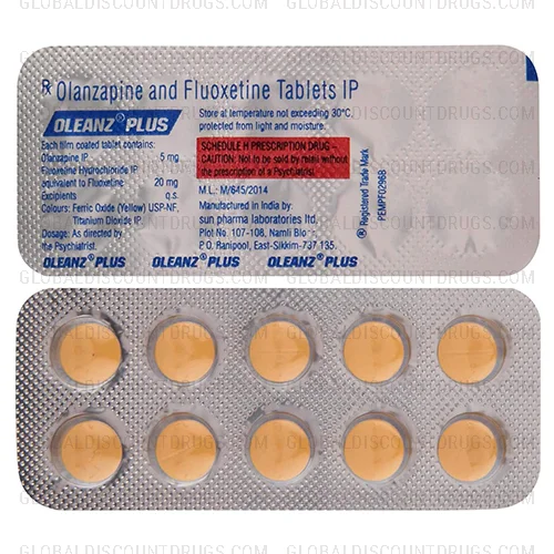 Buy Olanzapine-Fluoxetine 10mg-20mg strip online