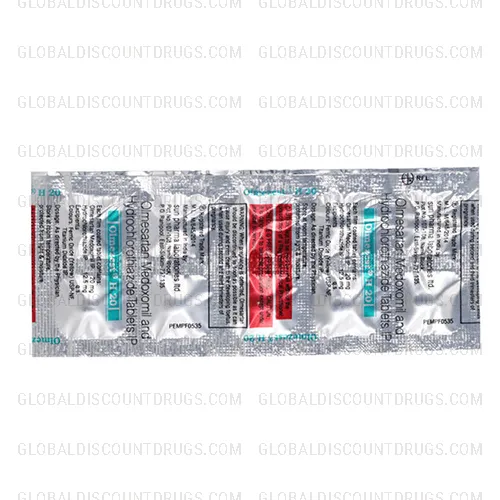 Buy Olmesartan Hydrochlorothiazide 20mg 12.5mg strip online