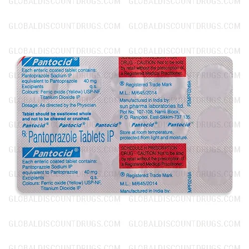 Buy Pantoprazole-40mg-strip online