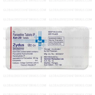 Buy Paroxetine-20mg-strip online