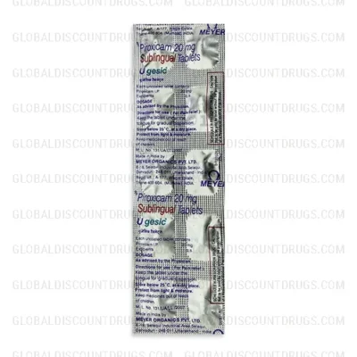 Buy Piroxicam-20mg-Sublingual-strip online