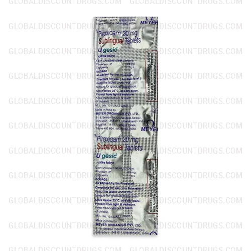 Buy Piroxicam-20mg-Sublingual-strip online