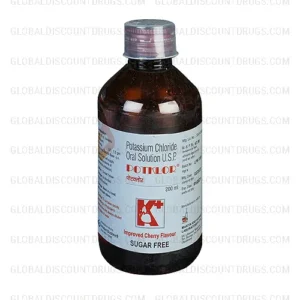 Potassium Chloride 1.5gm 15ml Oral Solution 200ml bottles