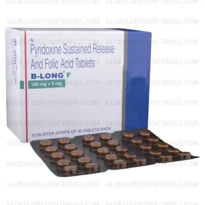 Buy Pyridoxine-Hcl-Folic-Acid-100mg-5mg online