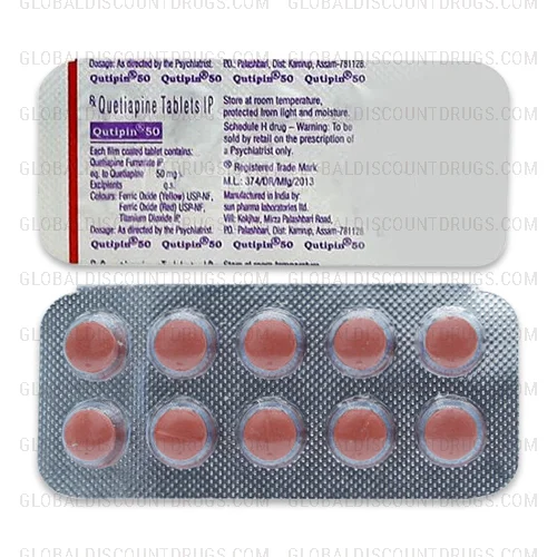 Buy Quetiapine-50mg-strp online