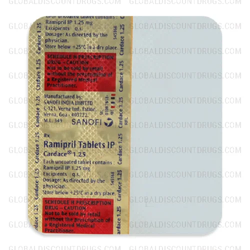 Buy Ramipril-1.25mg-strip online
