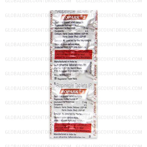 Buy Ropinirole-2mg-strip online