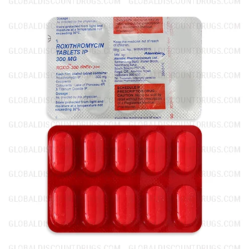 Buy Roxithromycin-300mg-strip online