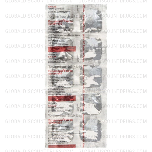 Serratiopeptidase 10mg strip