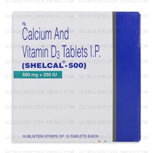 Buy Shelcal-500mg-Calcium-Vitmain-D3 online