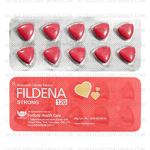 Sildenafil Citrate 120mg strip