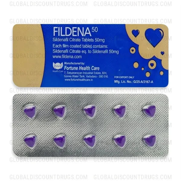 Buy Sildenafil-Citrate-Fildena-50mg-strip online
