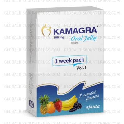 Sildenafil Citrate Oral Jelly 100mg ( 7 Flavors ) sachets