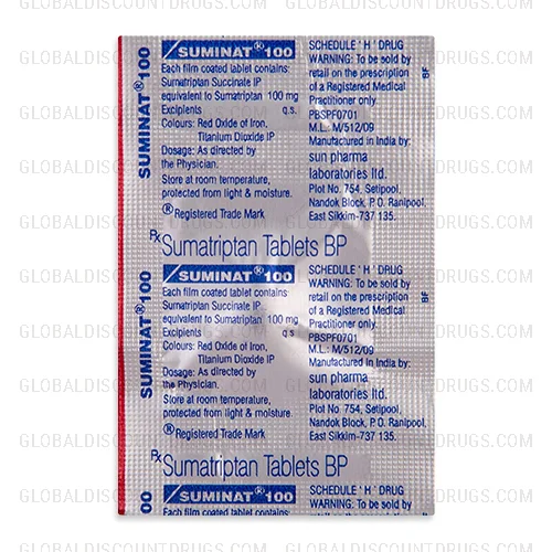 Buy Sumatriptan-100mg-strip online