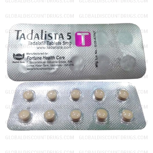 Tadalafil 5mg strip