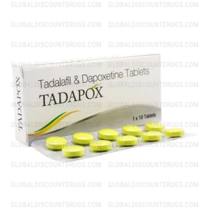 Tadalafil Dapoxetine 20mg 60mg tablets