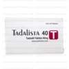 Tadalista 40mg tablets