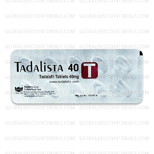 Tadalista 40mg strip