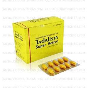 Tadalista Super Active 20mg tablets