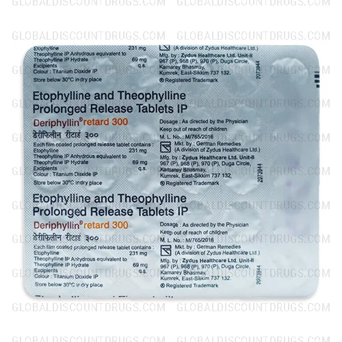 Buy Theophylline–Etofylline-300mg-strip online