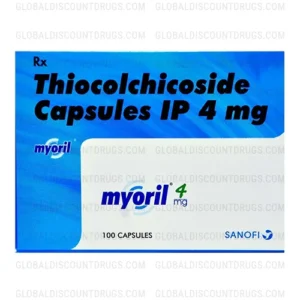 Thiocolchicoside 4mg capsules