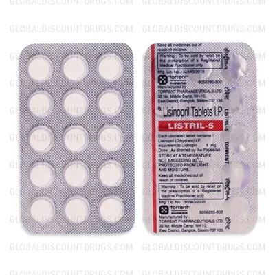 Buy listril-lisinopril-5mg-strip online