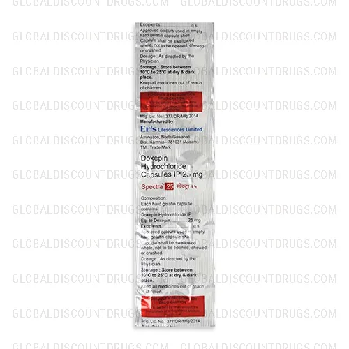 Buy spectra-doxepin-25mg-strip online