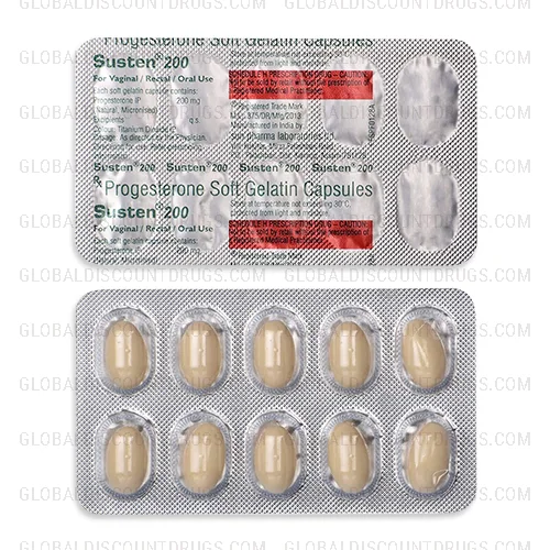 Buy susten-progesterone-200mg-strip online