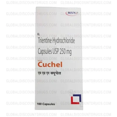 Trientine Hydrochloride 250mg capsules