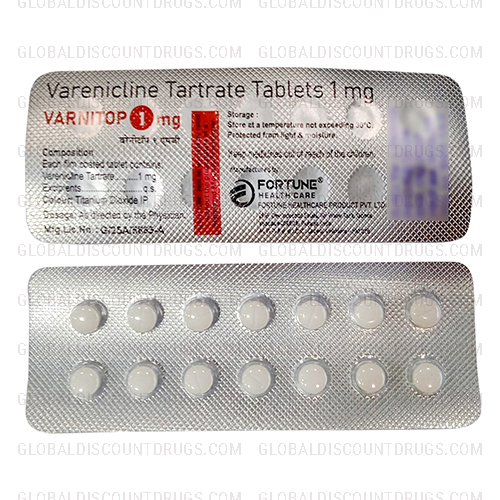 Buy Varenicline 1mg strip online