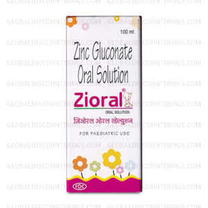 Zinc Gluconate 20mg Oral Solution 100ml bottle